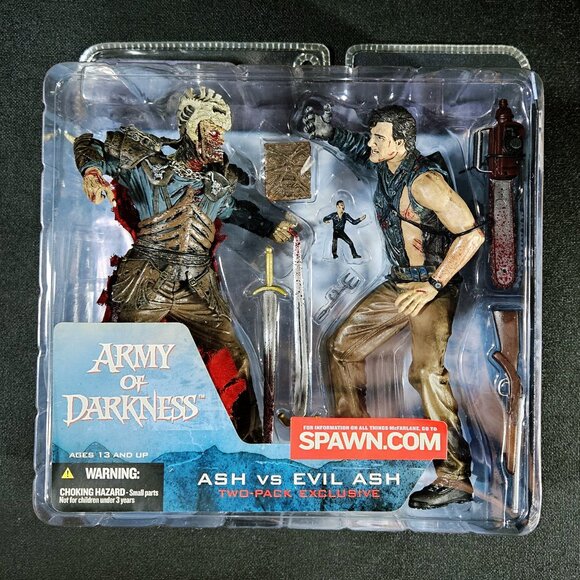 Army of Darkness Ash vs. Evil Ash Movie Maniacs McFarlane Toys (2002) - Picture 1 of 6